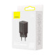Зарядное устройство Baseus Super Si Pro Quick Charger C+U 30W black (CCSUPP-E01)