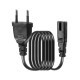 Кабель питания C7 2m black ColorWay (CW-CBP085-BK)