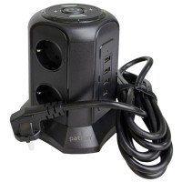 Сетевой фильтр питания Patron SP-1663-USBTW (EXT-PN-SP-1663-USBTW)
