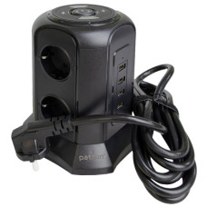 Сетевой фильтр питания Patron SP-1663-USBTW (EXT-PN-SP-1663-USBTW)