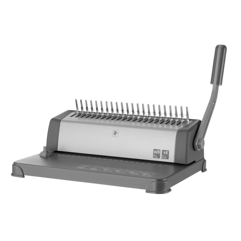 2E Plastic combs for the binder 38mm clear 50pcs (2E-PL38-50CL)
