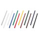 2E Plastic combs for the binder 38mm clear 50pcs (2E-PL38-50CL)