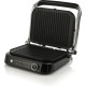 Gorenje Grill clamping, 2100W, temp. regimes-7, removable plates, 180 opening, metal, grey (GCG2100S)