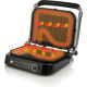 Gorenje Grill clamping, 2100W, temp. regimes-7, removable plates, 180 opening, metal, grey (GCG2100S)