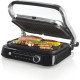 Gorenje Grill clamping, 2100W, temp. regimes-7, removable plates, 180 opening, metal, grey (GCG2100S)