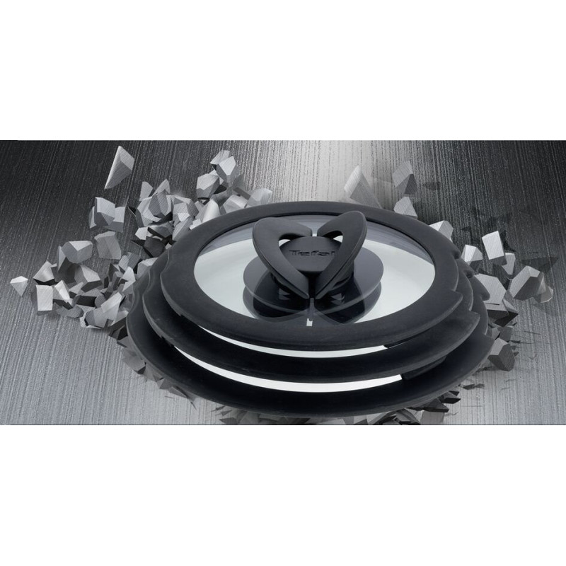Tefal Glass lid Ingenio 22 cm, glass, silicone (L9846453)