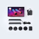 Govee Набор адаптивной подсветки H6056 RGBICWW WiFi + Bluetooth Flow Plus Light Bars RGB Черный (H60563D1)