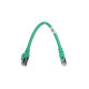 2E Cat 6, S-FTP екран. фольга з обплетенням, RJ45, 4Х2 27AWG, 7/0.14 Cu, 0.20 m, PVC, Green (2E-PC6SFTPCOP-020GRN)