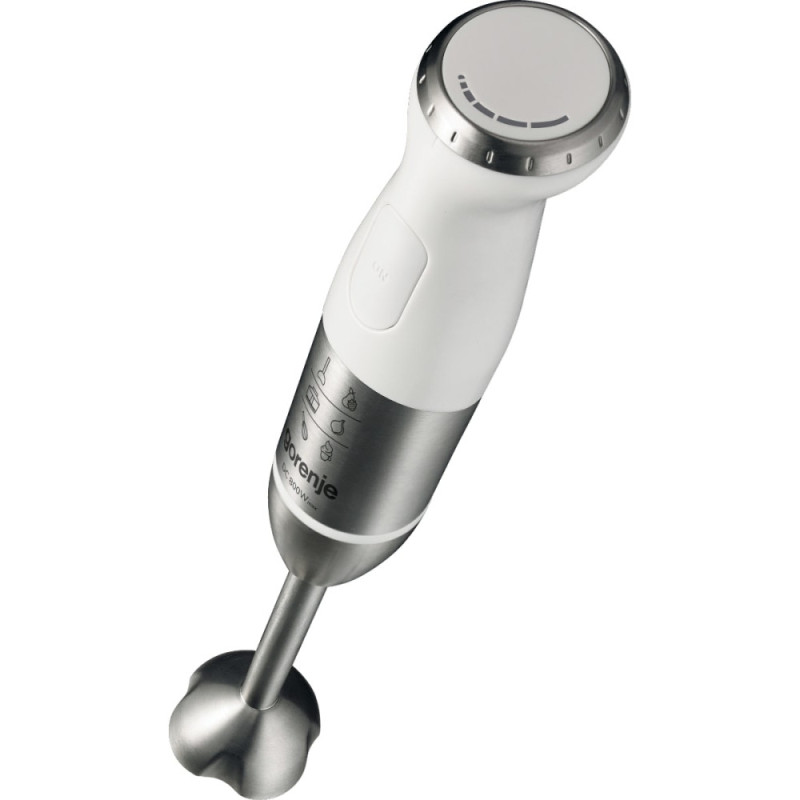 Gorenje submersible blender 800W, 5in1, bowl-500ml, chopper, white (HBC806QW)