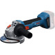 Bosch cordless angle grinder GWS 18V-8 125mm 11000 rpm 1.6kg without battery and ЗП (0.601.9N9.000)