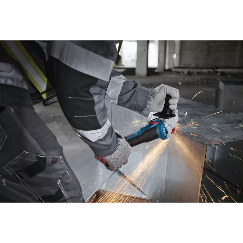 Bosch cordless angle grinder GWS 18V-8 125mm 11000 rpm 1.6kg without battery and ЗП (0.601.9N9.000)