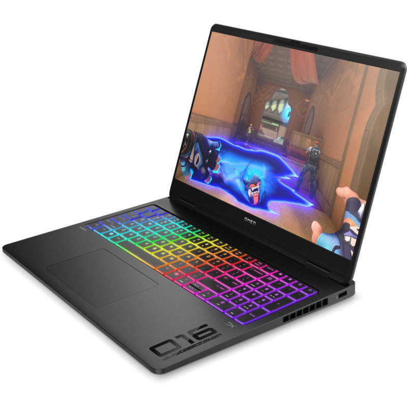 HP Ноутбук OMEN MAX 16-ak0000ua 16" 2.5K IPS AG, AMD AI 7 350, 32GB, F1024GB, NVD5070Ti-12, DOS, чорний (C3UU7EA)