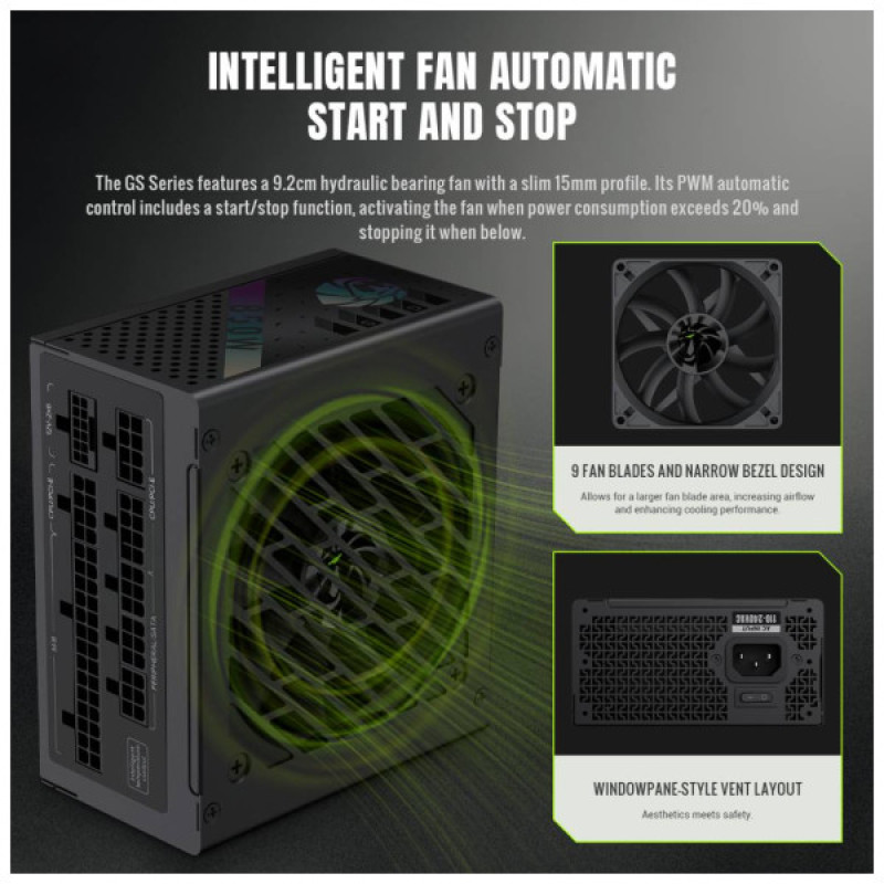Блок питания Gamemax 850W (GS 850G V25)