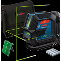 Bosch Нівелір лазерний Bosch Professional GLL2-15G+LB10 до 15м ±0.3мм/м зелений промінь IP64 0.57кг (0.601.063.W00)