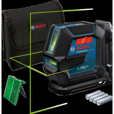 Bosch Нівелір лазерний Bosch Professional GLL2-15G+LB10 до 15м ±0.3мм/м зелений промінь IP64 0.57кг (0.601.063.W00)