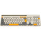 Клавиатура Canyon HKB-W03 Wireless UA Beige (CNS-HKBW03BG)