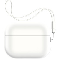 Чехол для наушников Armorstandart Silicone Case with straps для Apple Airpods Pro 2 White (ARM68618)