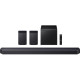 Samsung Саундбар HW-Q930F 580Вт, 9.1.4, BT, HDMI-eARC, Wi-Fi, саб, Dolby Atmos, чорний (HW-Q930F/UA)