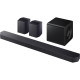 Samsung Саундбар HW-Q930F 580Вт, 9.1.4, BT, HDMI-eARC, Wi-Fi, саб, Dolby Atmos, чорний (HW-Q930F/UA)