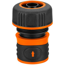 Neo Tools Конектор для шланга Neo Tools 3/4  наскрізний двокомпонентний біметалічний (15-722)