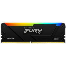 Kingston Пам'ять ПК Kingston DDR4 32GB KIT (16GBx2) 3200 FURY Beast RGB (KF432C16BB12AK2/32WP)