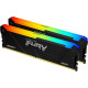 Kingston Пам'ять ПК Kingston DDR4 32GB KIT (16GBx2) 3200 FURY Beast RGB (KF432C16BB12AK2/32WP)