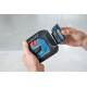 Bosch Нівелір лазерний Bosch Professional GLL 20-22 G 3.7В/4АА до 20м ±0.3мм/м зелений промінь чохол IP 65 0.59кг (0.601.065.600)