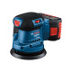 Bosch Шліфмашина ексцентрикова акумуляторна Bosch Professional GEX 185-LI 18Вт 125мм 6000-10000об/хв 0.93кг без АКБ та ЗП (0.601.3A5.021)