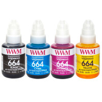 Чернила WWM Epson L110/L210/L300, 4х140г B/C/M/Y (E664SET4)