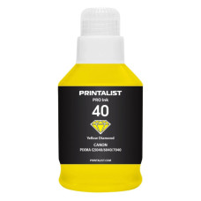 Чернила Printalist Canon GI-40 для G5040/G6040 190г Yellow (PL40Y)