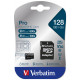 Карта памяти Verbatim 128GB microSDXC class 10 UHS-I PRO (47044)