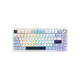 Клавиатура Ajazz AK820 MAX PLUS Daydream Switch RGB Wireless/Bluetooth/USB White (AK820MAX-DD-BWD)