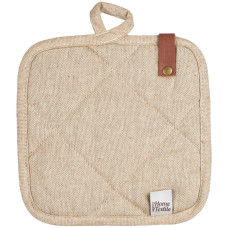 ARDESTO Potholder Oliver, 20x20cm, 100% cotton, filling: batting, chocolate (ART04OR)