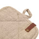 ARDESTO Potholder Oliver, 20x20cm, 100% cotton, filling: batting, chocolate (ART04OR)