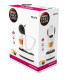 Krups capsule coffeee maker Infinissima 1.2l, capsules NESCAFE Dolce Gusto, white (KP170110)