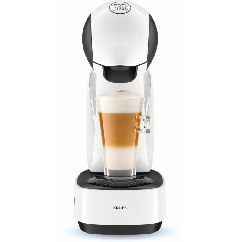Krups capsule coffeee maker Infinissima 1.2l, capsules NESCAFE Dolce Gusto, white (KP170110)