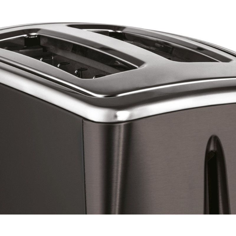 Russell Hobbs Toaster Matte Black 2 Slice, 1550W, stainless steel, heating, defrosting, black (26150-56)