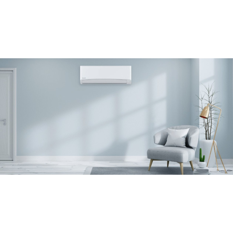 Panasonic Air Conditioner Super Compact CS-TZ20ZKEW/CU-TZ20ZKE, 20 m2, inverter, A++/A++, down to -15°С, Wi-Fi, R32, white