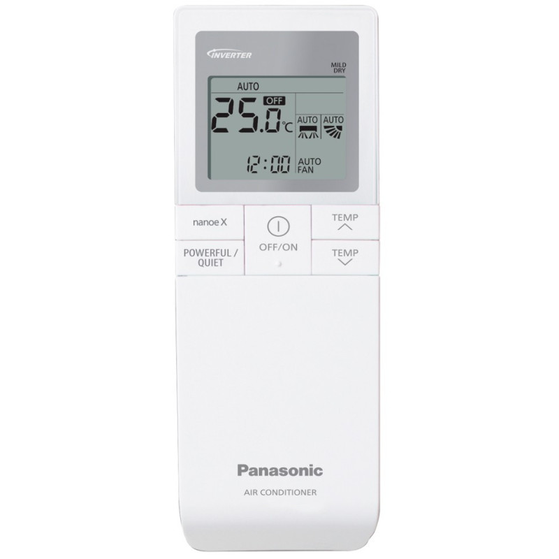 Panasonic Air Conditioner Super Compact CS-TZ20ZKEW/CU-TZ20ZKE, 20 m2, inverter, A++/A++, down to -15°С, Wi-Fi, R32, white