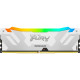 Модуль памяти для компьютера DDR5 48GB (2x24GB) 8000 MHz Renegade RGB White/Silver Kingston Fury (ex.HyperX) (KF580C38RWAK2-48)