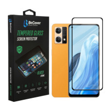 Стекло защитное BeCover Oppo Reno7 Black (707605)