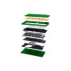 Клавиатура Razer BlackWidow V4 75% USB UA Phantom Green (RZ03-05003300-R3M1)
