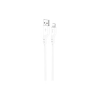 Дата кабель USB-C to Lightning 1.0m silicone X97 Crystal white HOCO (6931474799791)