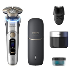 Philips electric shaver, razor head-3, Li-Ion, dry+wet, charge indicator, hard case, chromium (XP9404/46)