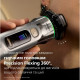 Philips electric shaver, razor head-3, Li-Ion, dry+wet, charge indicator, hard case, chromium (XP9404/46)