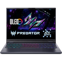Acer Ноутбук Predator Helios Neo 14 PHN14-71 14.5" 2.8K OLED, Intel U9-285H, 32GB, F1TB, NVD5070-8, Lin, чорний (NH.QY3EU.004)