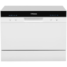 Hansa Hansa dishwasher tabletop, 6sets, A+, 55cm, display, silver (ZWM556WH)