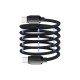 Дата кабель USB-C to USB-C 1.0m 100W black Essager (EXCTT1-TD01-P)