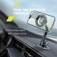 Универсальный автодержатель Canyon Magnetic car holder OnGrip 12 suction + air vent Black (CNS-CCHM12)