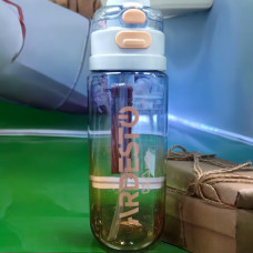 ARDESTO Пляшка для води ARDESTO Gym 800мл, пластик, блакитний (AR2280GB)